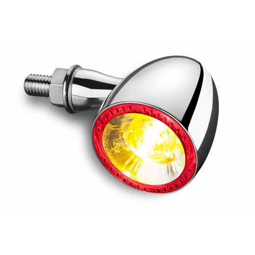 Kellermann LED-Blinker- / Rücklicht-Einheit Bullet 1000 DF Chrome