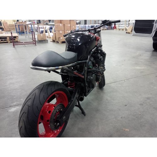 Tuck N' Roll Cafe Racer Seat Coffee Brown 17