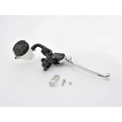 22MM Master Cylinder 5/8" Black / Silver