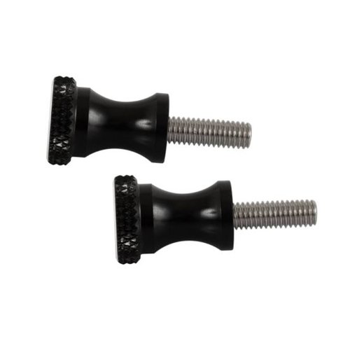 Motone XS Quick Release Aluminium Sitzschrauben - Schwarz