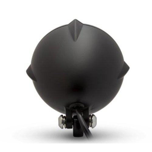 5.5 "Vintage Scheinwerfer Bottom Mount schwarz / gelb