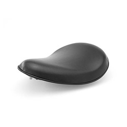 Bobber Seat mit Halterung + Feder - Comfortline Schwarz