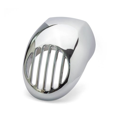 Prison Grid Headlight Cowl for Harley Davidson Sportster - Chrome