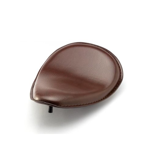 Selle Bobber avec charnière et ressorts - Marron