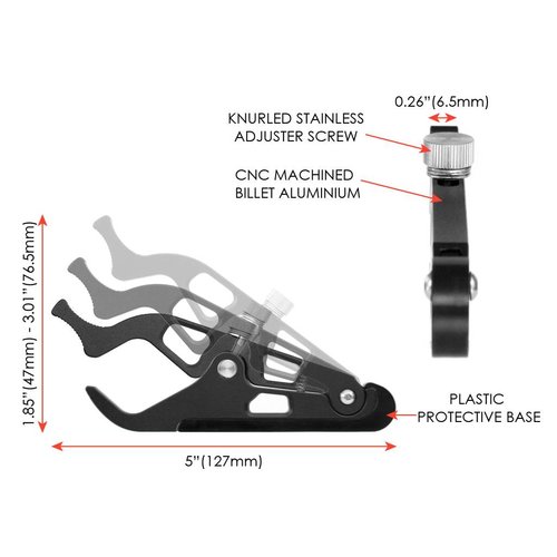 Cruise control réglable - noir mat