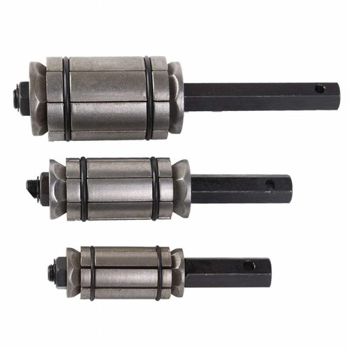 3-piece Exhaust Reamer set Ø 28 - 89 mm incl. Case