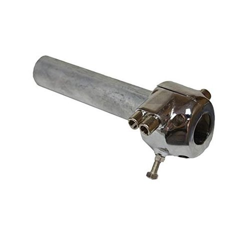 Emgo Puño de Gas Twin Pull de Aleación 7/8" / 22 mm para 2 Cables - Negro o Cromo
