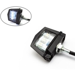 LED-Kennzeichenleuchte M4Xp0.7, mit E-Kennzeichnung, Universal