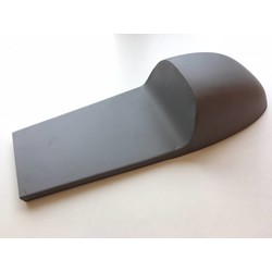 Café Racer Selle en acier 650MM longueur