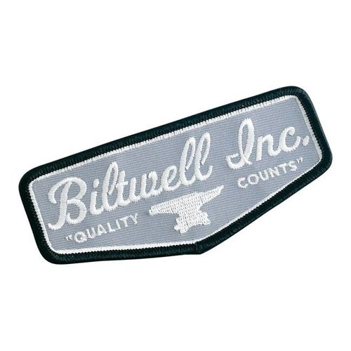 Biltwell Shield Patch Black/Grey