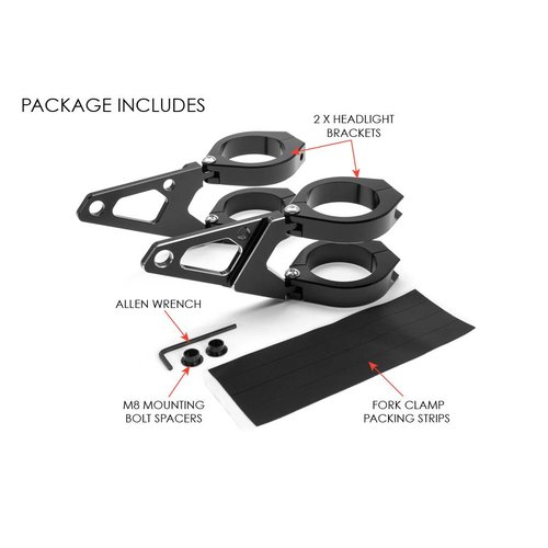 Supports de phare avant de luxe "Blade"