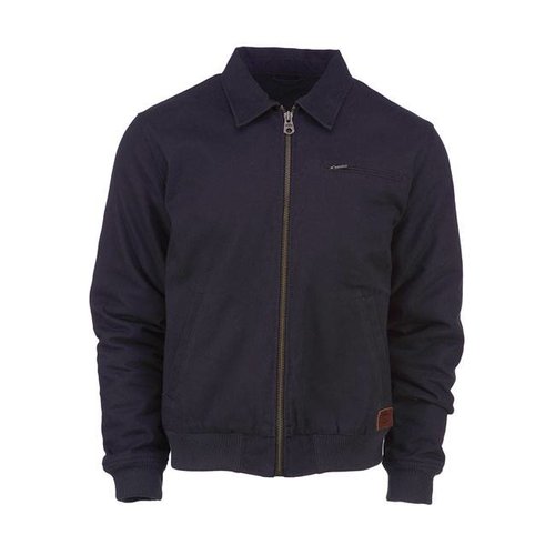 Dickies canvas zip-up jacket black