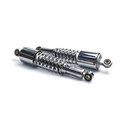 Universal GN125 shocks chrome 310 mm