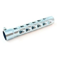 dB-Killer / Noise Killer 41mm x 20cm Universal Verstellbarer Dämpfereinsatz Baffle mit Befestigungsschraube und Mutter