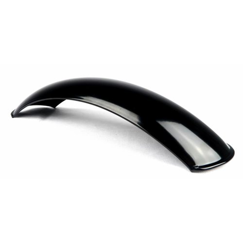 Scrambler Fender Long 115 MM x 48 CM Aluminium - Schwarz