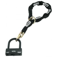 Granit 58 12KS Chain Lock with XPlus Cylinder, 12 mm, 120 cm, Black