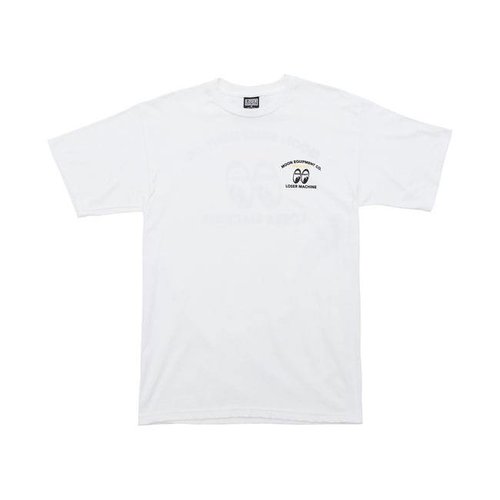 LMC Mooneyes T-shirt "Speed Shift" blanc