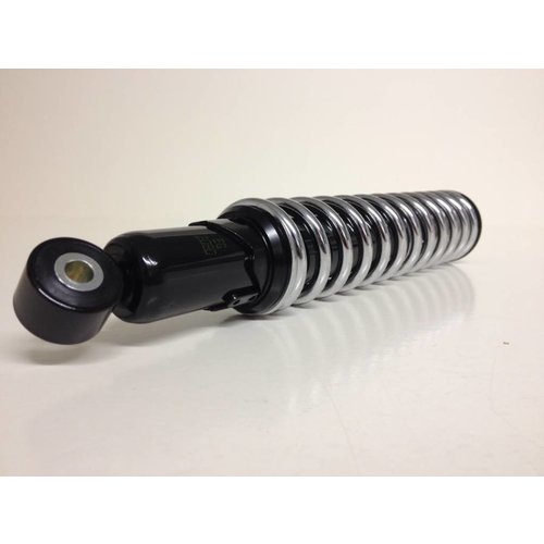 Emgo Chroom/Zwart Cafe Racer Eye/Eye Schokdempers Type 7 - 315 mm, 325 mm of 340 mm, Set van 2