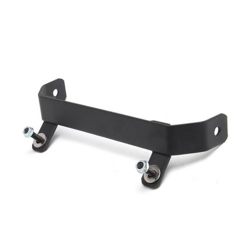 Support de montage de cadre de siège arrière de moto noir Boucle de cadre  de siège Cafe Racer 210MM Accessoires de sièges de voiture (droits