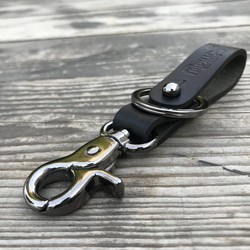 KEY FOB - Black + Oxidised Black