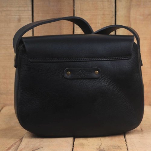 Trip Machine Womens Satchel Schwarz