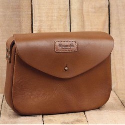 Womens Satchel Tan