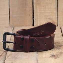 Belt - Cherry Red Single Pin