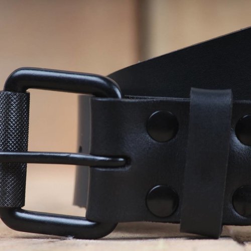 Trip Machine Belt - Black Single Pin
