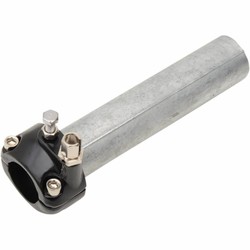 1" Gasgreep Zwart - Enkele Kabel 25,4mm
