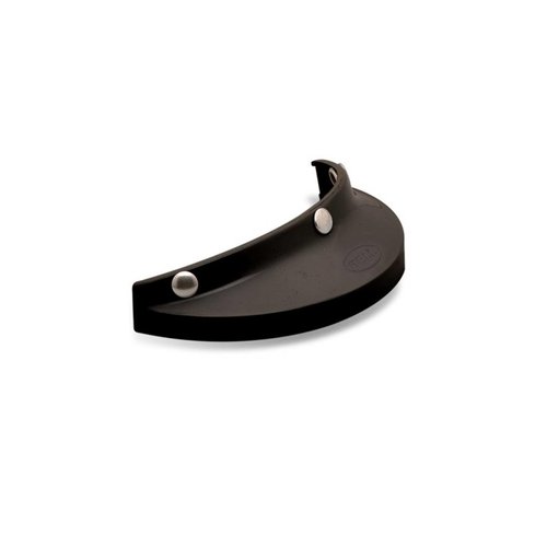 Bell Custom 500 3-Snap Visor Black type 1