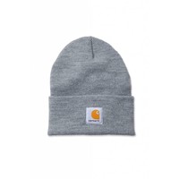 Acrylic Watch Beanie HEATHER GREY