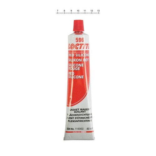 Loctite 596 RED SILICONE, 80CC TUBE