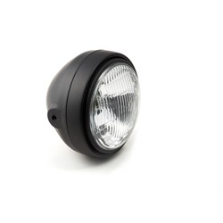 Scrambler Head Light, schwarz / schwarz