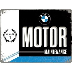 BMW Wartung 30x40cm Blechschild