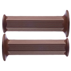 22MM (Set) Grips OFF-ROAD HEXAGONAL '70-BROWN