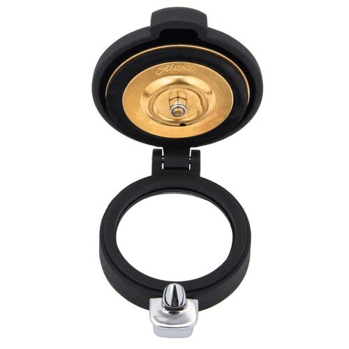 Motone Bouchon de réservoir rabattable Monza 2.5 "/ 62 mm - Noir