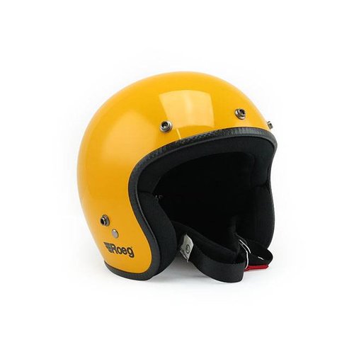 Roeg Casque Jett jaune foncé brillant