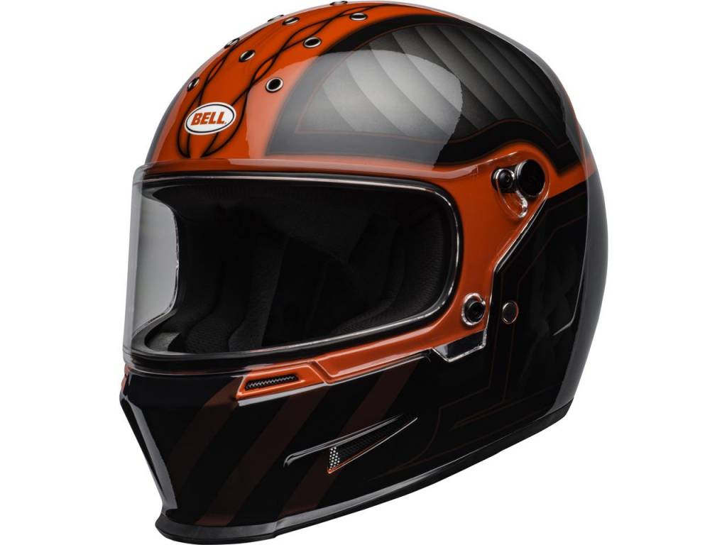Eliminator Helmet Outlaw Gloss Black/Red