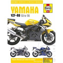 Werkplaatshandboek YAMAHA YZF600R R6 03-05