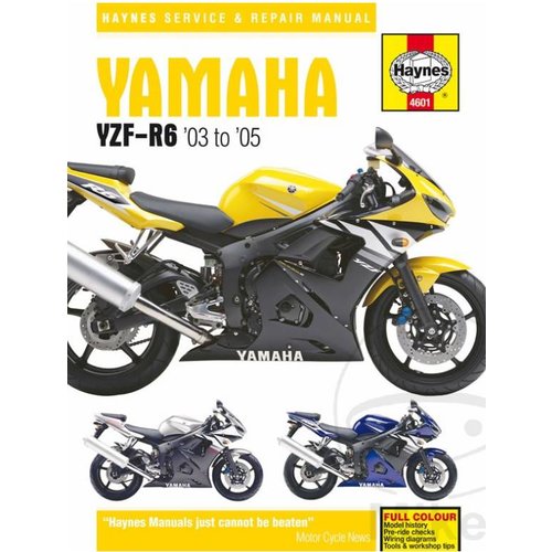 Haynes Werkplaatshandboek YAMAHA YZF600R R6 03-05