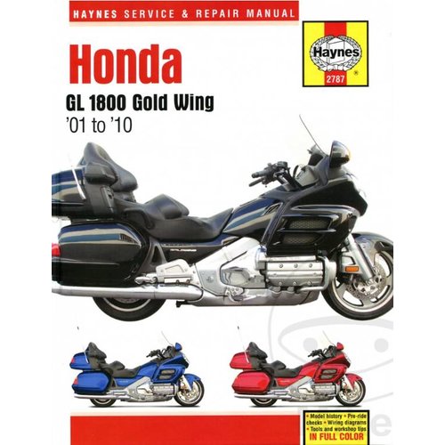 Haynes Werkplaatshandboek HONDA GL 1800 Goldwing 01-10