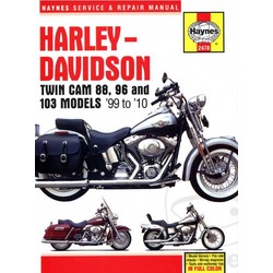 Manuel de réparation HARLEY DAVIDSON Twin Cam 88, 96-103 Models 99-10