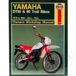 Werkplaatshandboek YAMAHA DT50 DT80 1978 - 1995