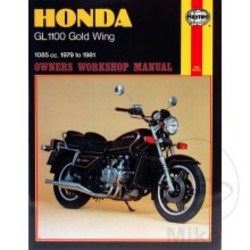 Werkplaatshandboek HONDA GL1100 Gold Wing 1979 - 1981