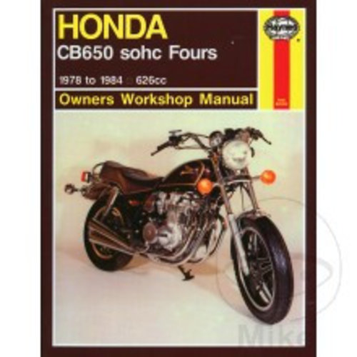 Haynes Werkplaatshandboek HONDA CB650 SHOC FOUR 1978 - 1984