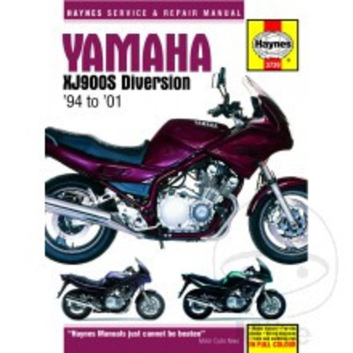 Haynes Werkplaatshandboek YAMAHA XJ900S DIVERSION 1994 - 2001