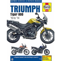 Werkplaatshandboek TRIUMPH TIGER 800 (2010 - 2014)