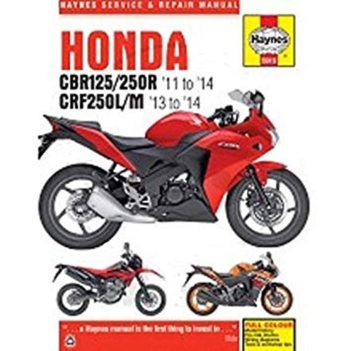 Haynes Werkplaatshandboek HONDA CBR125R/250R &CRF250L/M