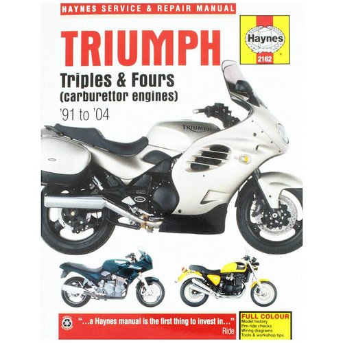 Haynes Werkplaatshandboek TRIUMPH TRIPLES AND FOURS