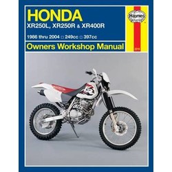 Werkplaatshandboek HONDA XR250L XR250/400R (86 - 04)